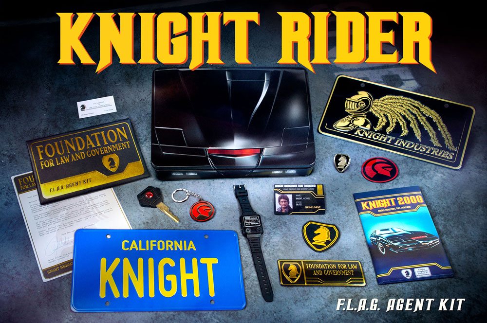 Doctor Collector Knight Rider F.L.A.G Agent Kit Geschenkbox
