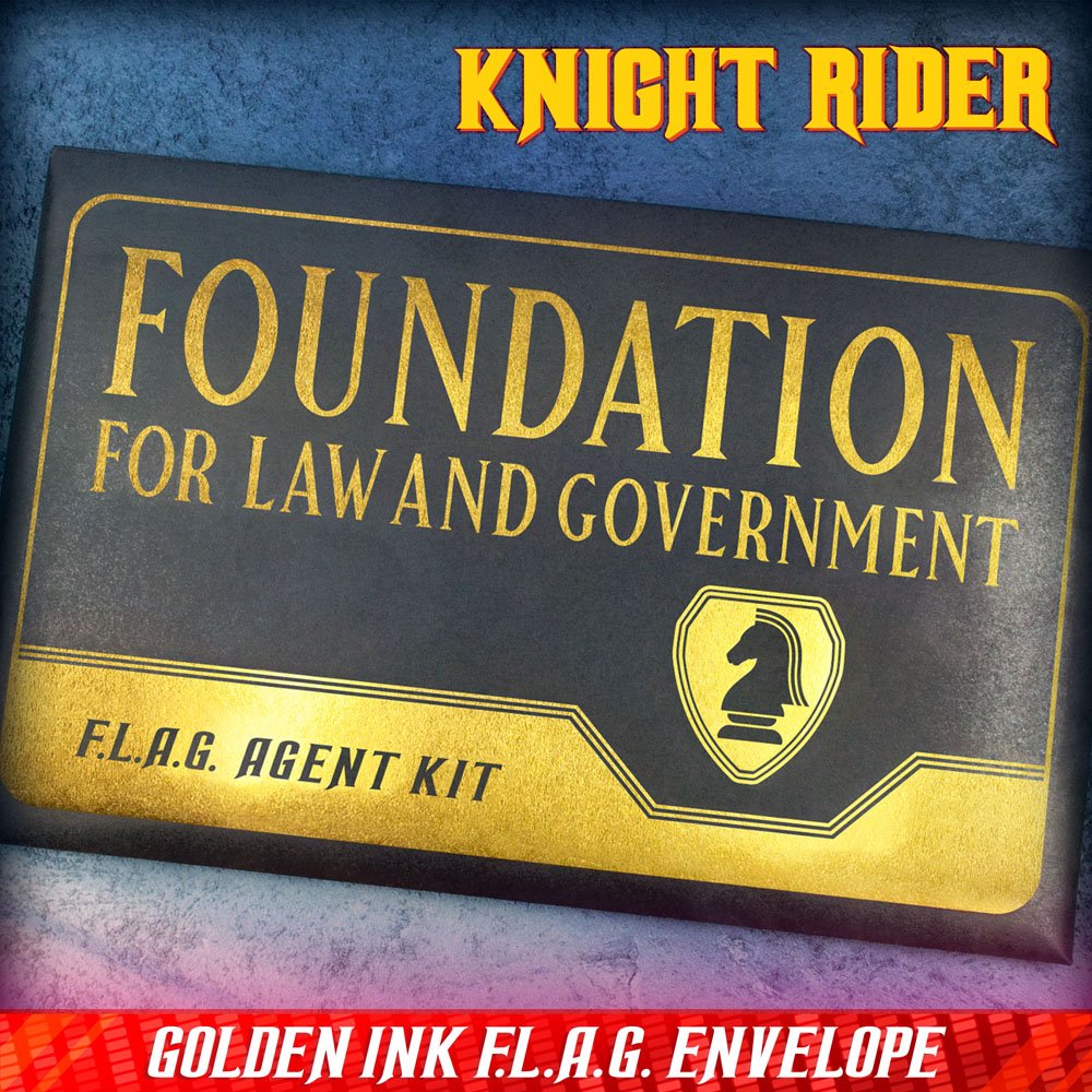 Doctor Collector Knight Rider F.L.A.G Agent Kit Geschenkbox