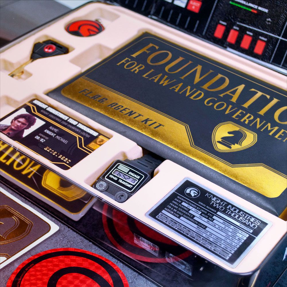 Doctor Collector Knight Rider F.L.A.G Agent Kit Geschenkbox