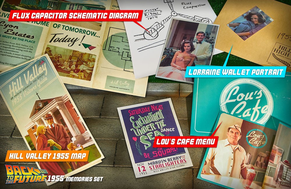 Doctor Collector Zurück in die Zukunft Time Travel Memories Kit Standard Edition