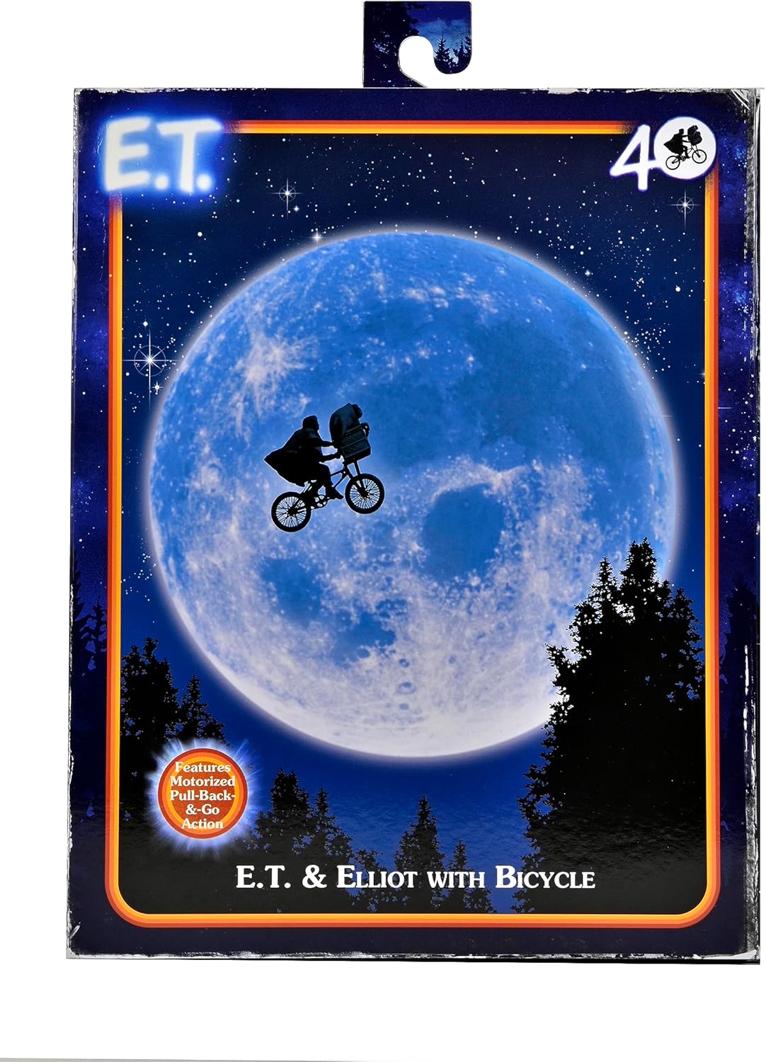 E.T. & Elliott on Bicycle 40th Anniversary Actionfigur
