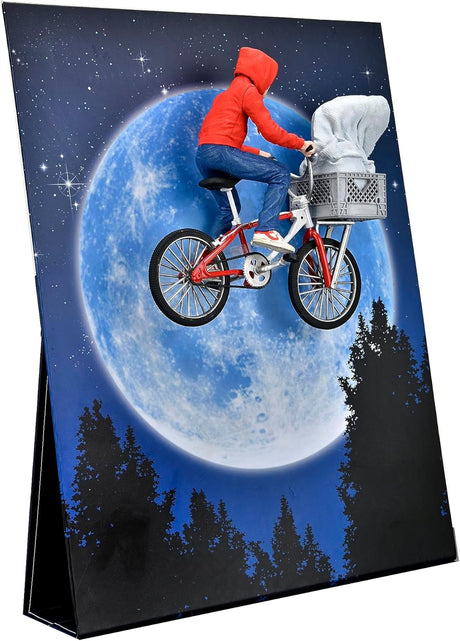 E.T. & Elliott on Bicycle 40th Anniversary Actionfigur