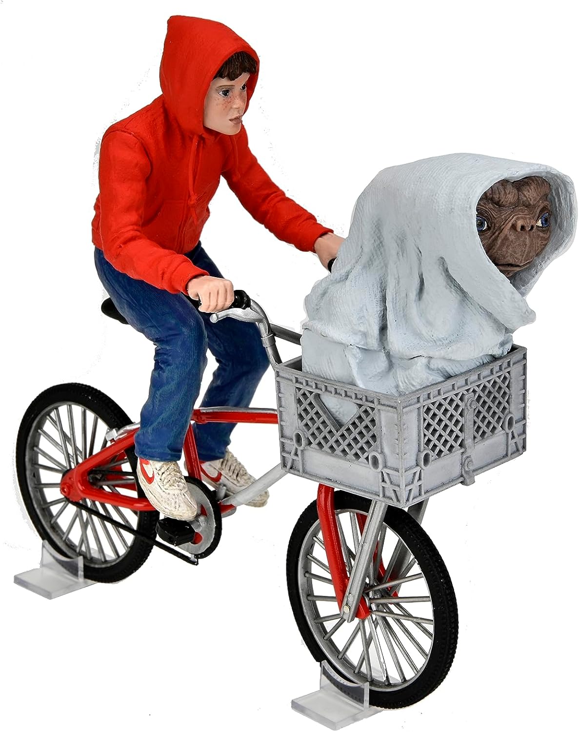 E.T. & Elliott on Bicycle 40th Anniversary Actionfigur