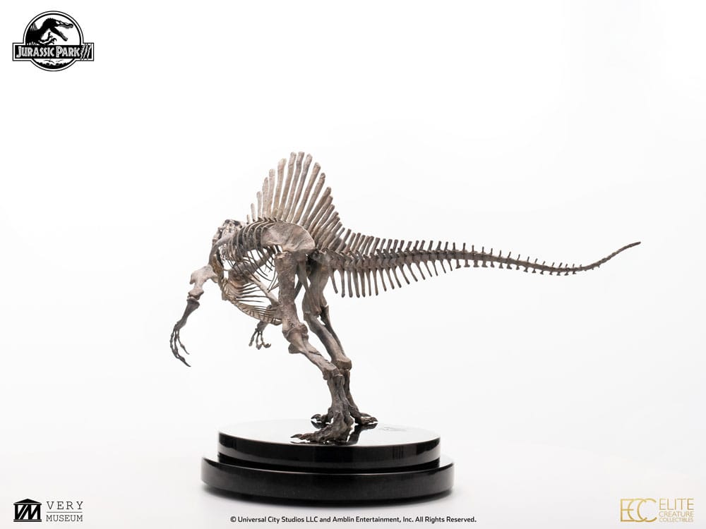Elite Creature Collectibles Jurassic Park III Spinosaurus Skeleton Bronze 1/24 Statue
