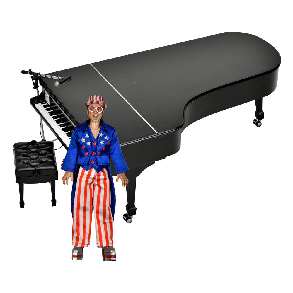 Elton John Live in ’76 Deluxe Set 20 cm Clothed Actionfigur NECA