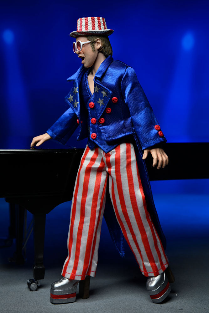Elton John Live in ’76 Deluxe Set 20 cm Clothed Actionfigur NECA