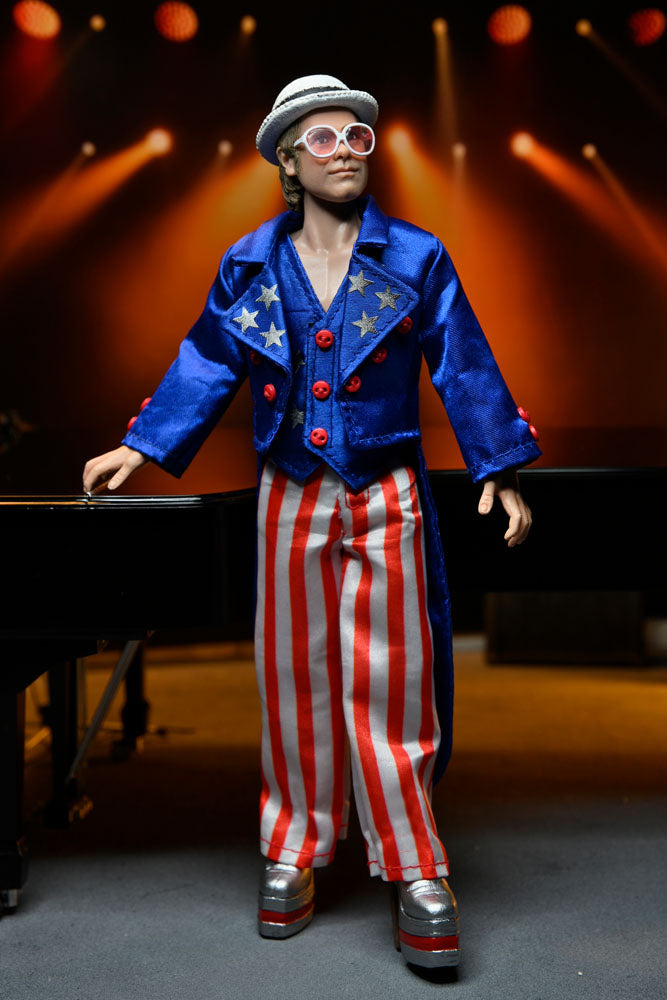 Elton John Live in ’76 Deluxe Set 20 cm Clothed Actionfigur NECA