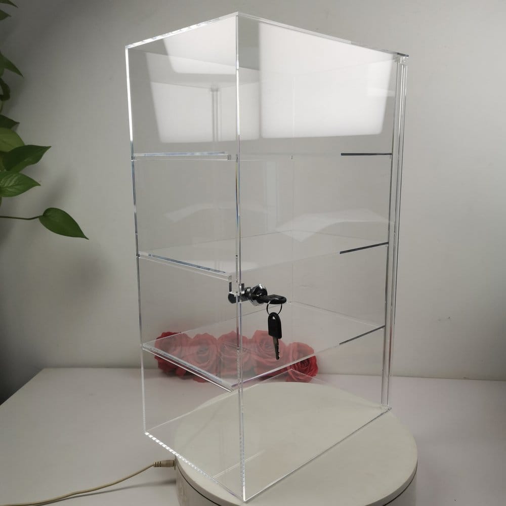 Evoretro Evoretro 4-Stufige Abschließbare Acryl-Thekenvitrine