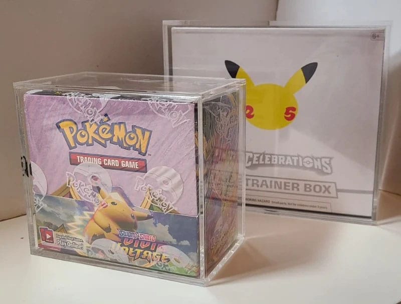 Evoretro Evoretro Booster Boxen / Elite Trainer Boxes Ver. 1 Acryl Display Case für Sliding Lid with