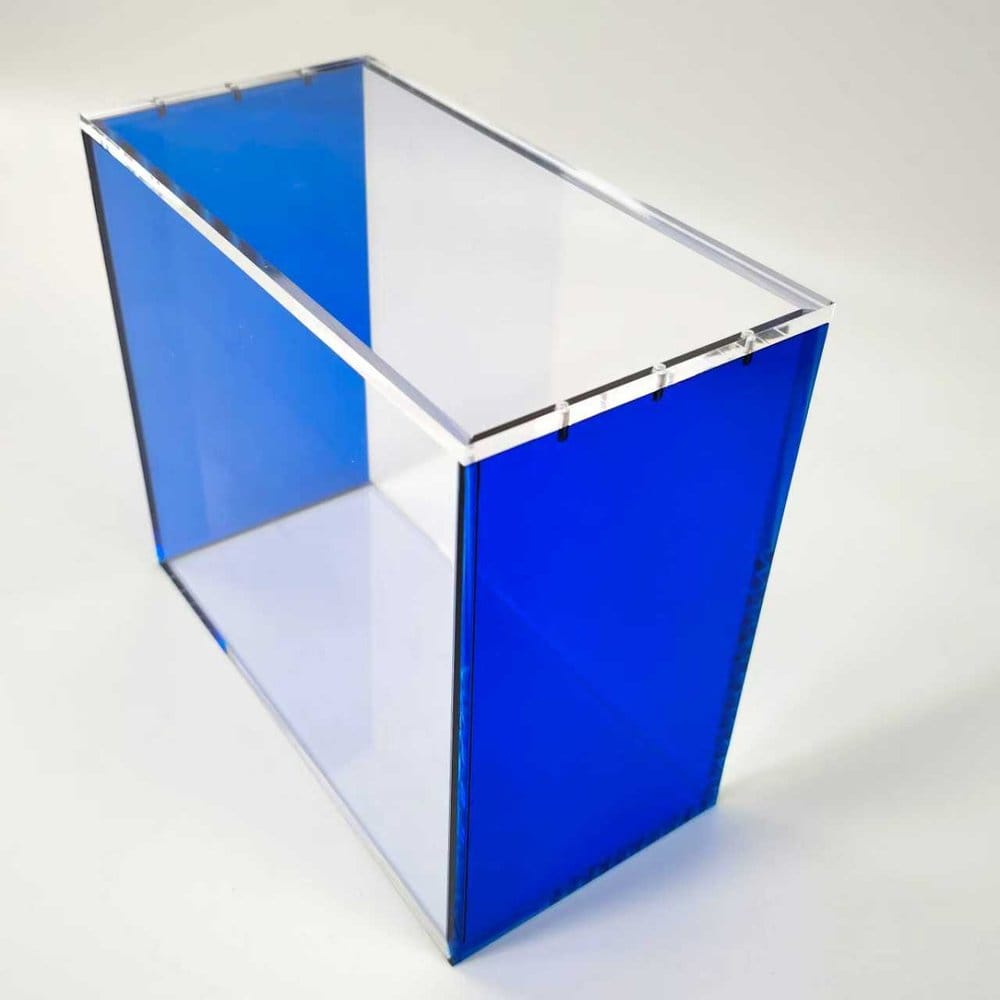 Evoretro Evoretro Display Case Acryl für ETB Magnetische mit farbigen Seiten - Blau