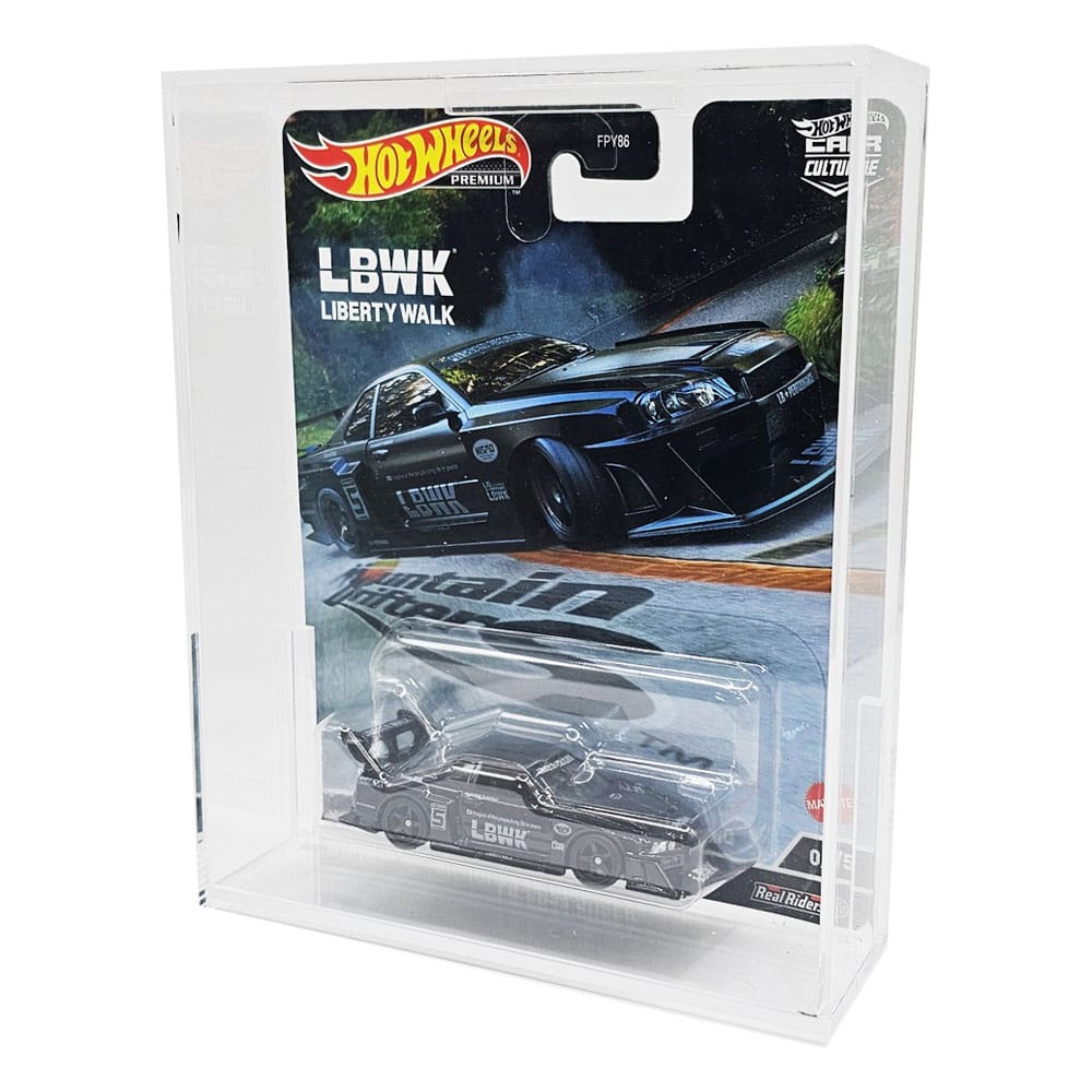 Evoretro Hot Wheels Premium Acrylgehäuse 2er-Pack