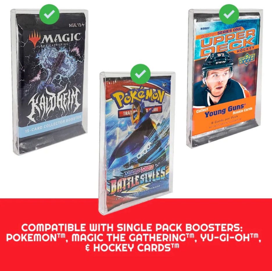 Evoretro Magic Yu-Gi-Oh Booster Karten PET Gehäuse 10er-Pack