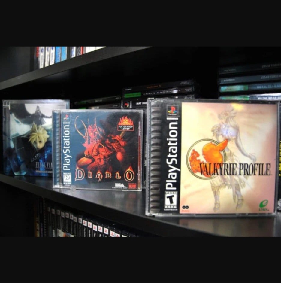 Evoretro Nintendo PS1/Single CD/Dreamcast (Jewel Case) PET Gehäuse 25er-Pack Games