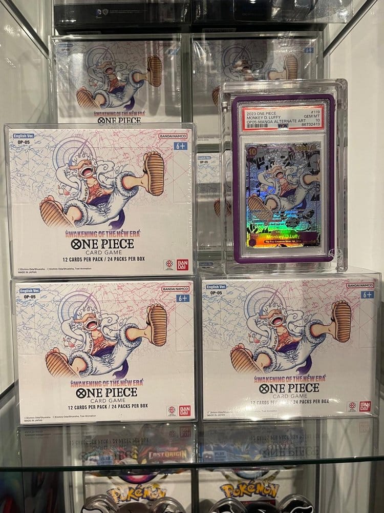 Evoretro One Piece Booster Box Evoretro PET Gehäuse 5er-Pack für (Englisch OPP 4-6)