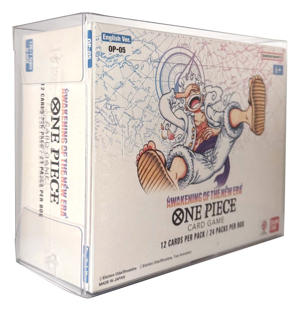 Evoretro One Piece Booster Box Evoretro PET Gehäuse 5er-Pack für (Englisch OPP 4-6)