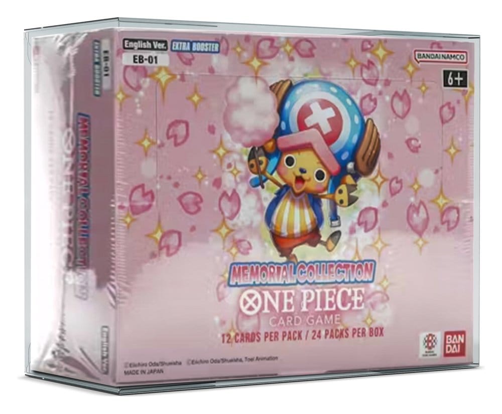 Evoretro One Piece Card Game Evoretro Booster Boxes (OP-04 bis OP-08) Für Pet Gehäuse 1er-Pack