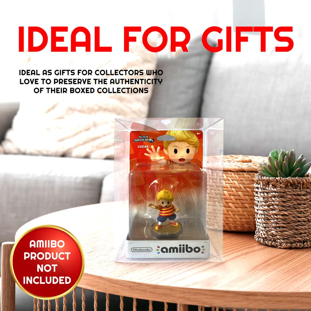 Evoretro Pet Gehäuse 10er-Pack Für Amiibo Figuren