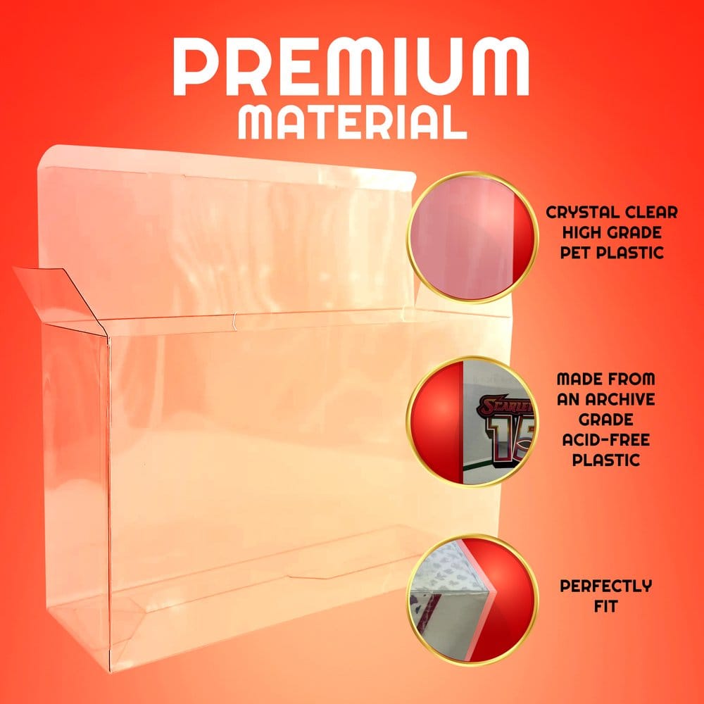 Evoretro Pokémon 151 Karmesin & Purpur Ultra-Premium-Kollektion Box Evoretro PET Gehäuse 2er-Pack