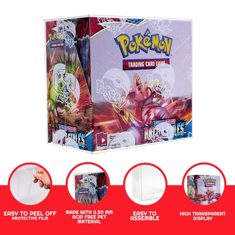 Evoretro Pokémon Booster Box für Evoretro PET Gehäuse 1er-Pack