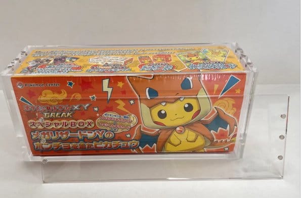 Evoretro Pokémon Center Japanische Special Poncho Pikachu Für Evoretro Magnetisches Acryl Display Case Box