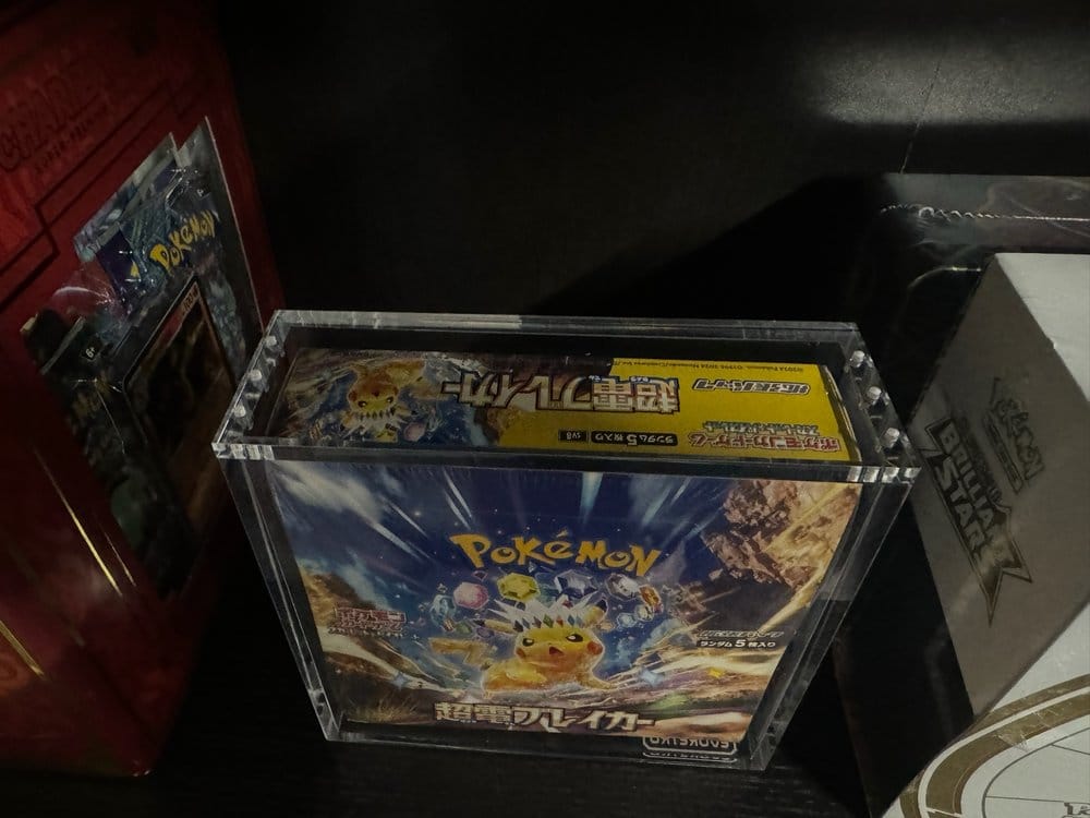 Evoretro Pokémon Große Japanische Booster Box Evoretro Acryl Display Case