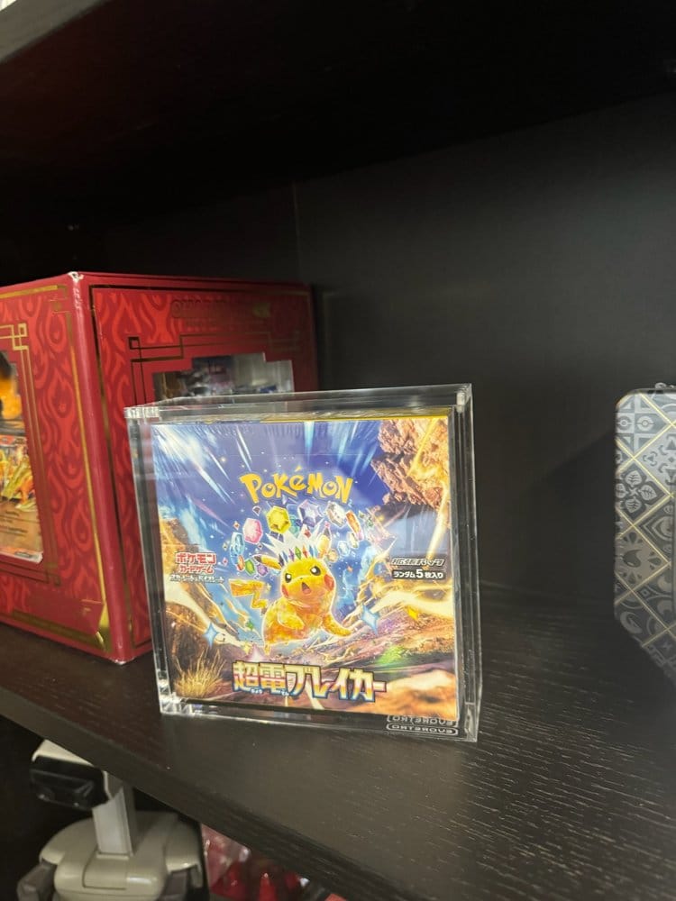 Evoretro Pokémon Große Japanische Booster Box Evoretro Acryl Display Case