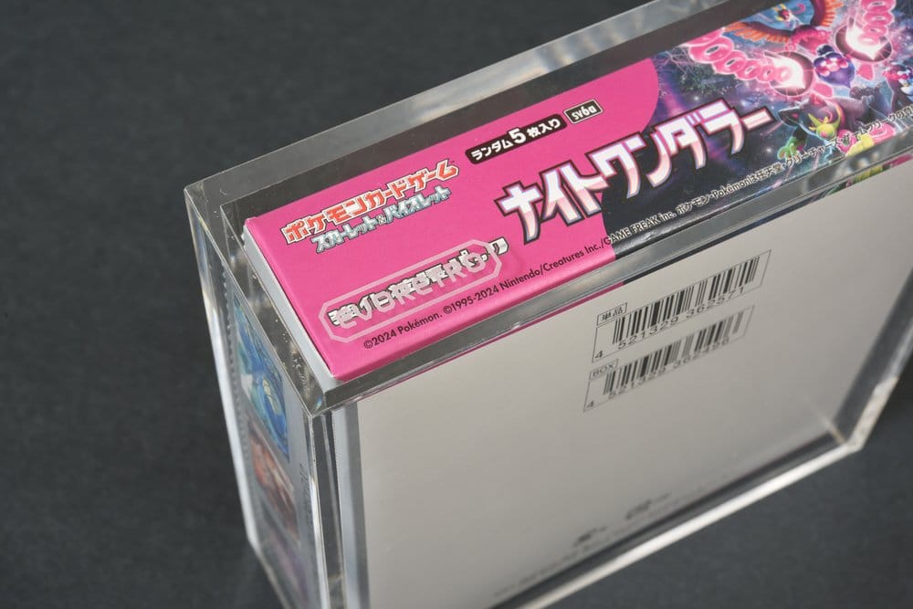Evoretro Pokémon Große Japanische Booster Box Evoretro Acryl Display Case