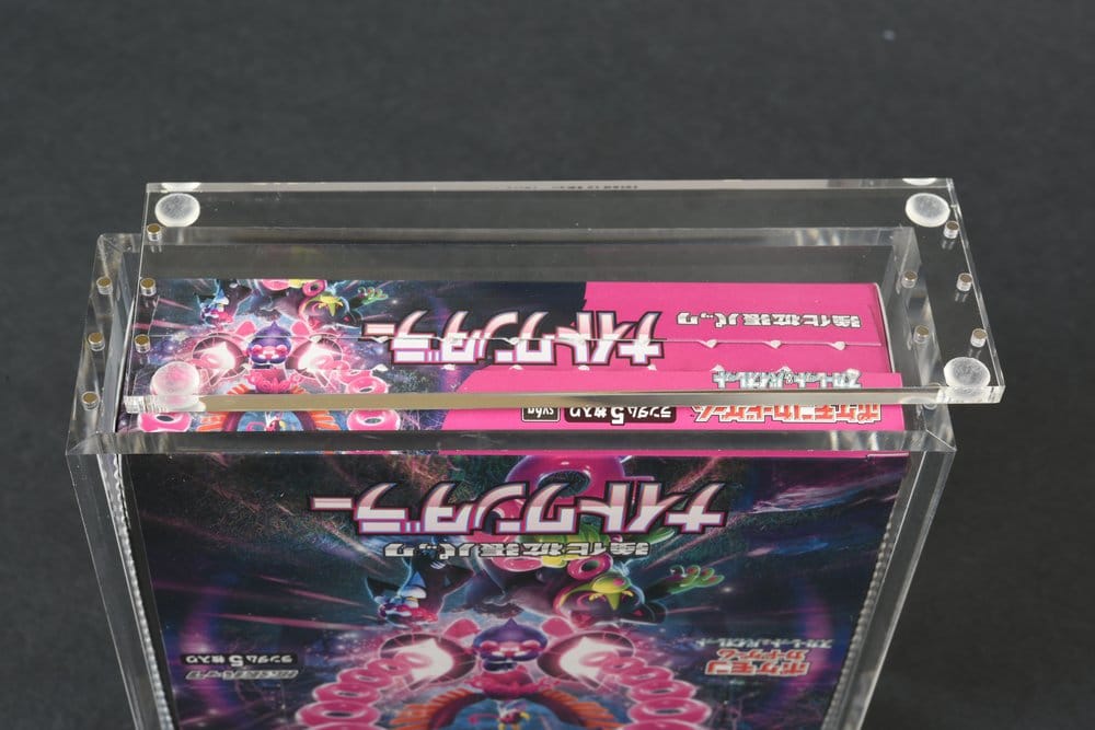 Evoretro Pokémon Große Japanische Booster Box Evoretro Acryl Display Case