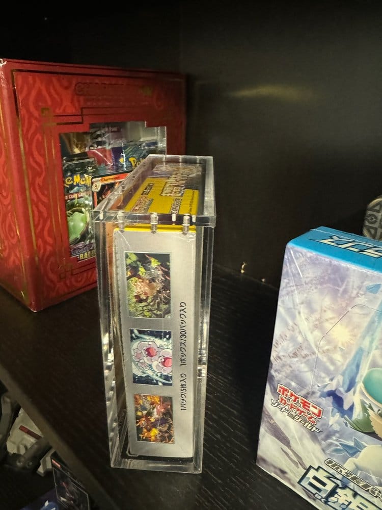 Evoretro Pokémon Große Japanische Booster Box Evoretro Acryl Display Case