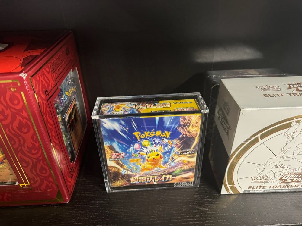 Evoretro Pokémon Große Japanische Booster Box Evoretro Acryl Display Case