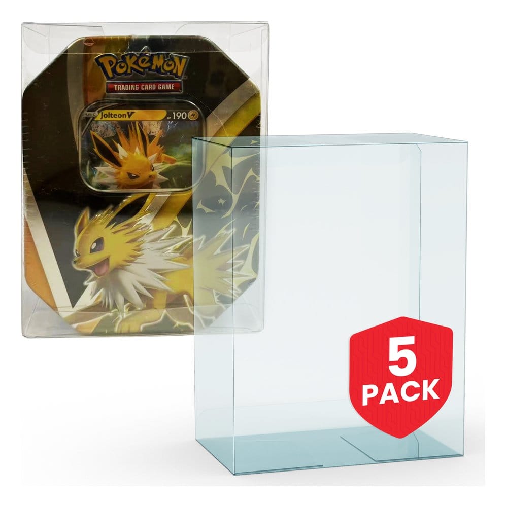 Evoretro Pokémon Medium Tins Evoretro PET Gehäuse 5er-Pack