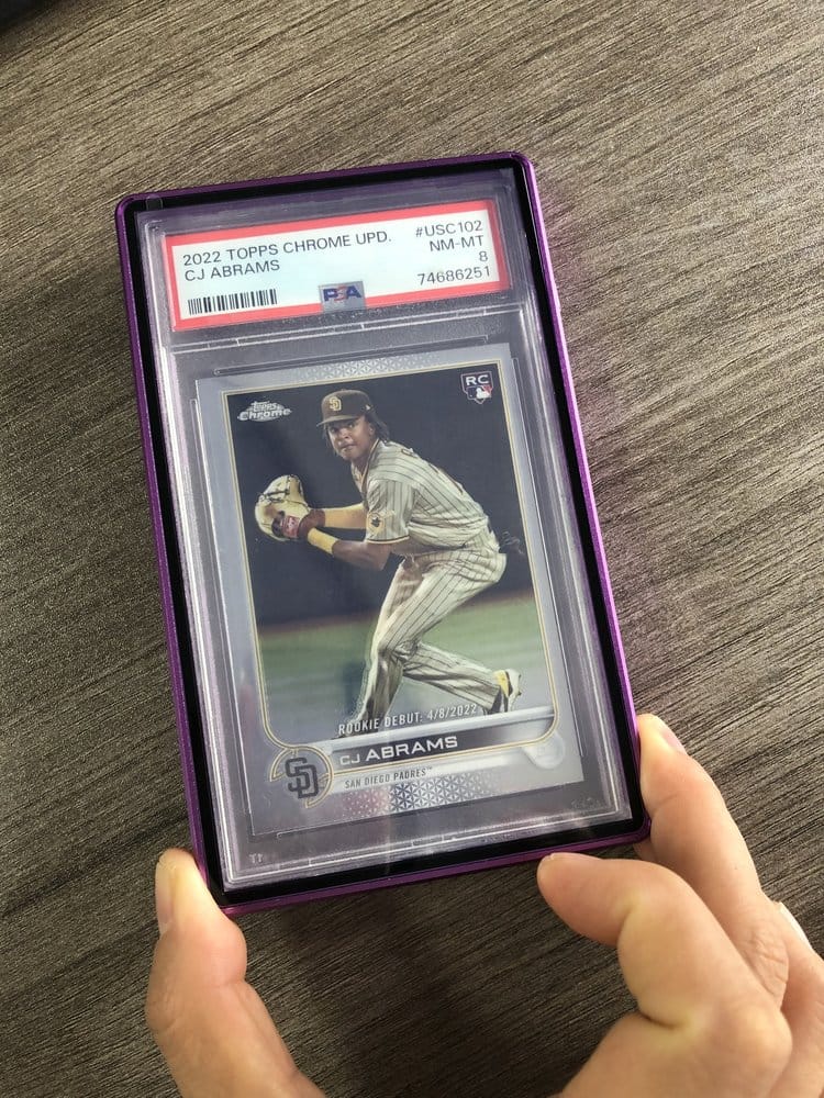 Evoretro PSA Graded Cards Slab-Schutzhüllen Lila
