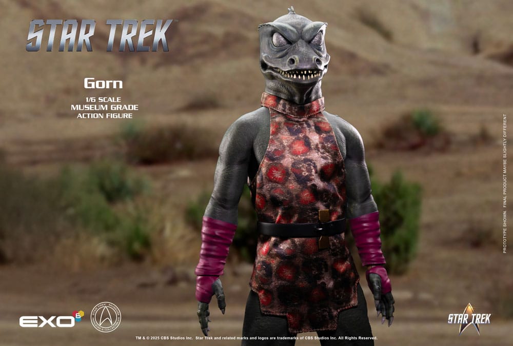 EXO-6 Raumschiff Enterprise Gorn 1/6 Actionfigur