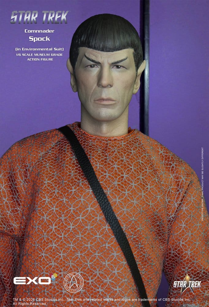 EXO-6 Raumschiff Enterprise Spock (Im Schutzanzug) 1/6 Actionfigur