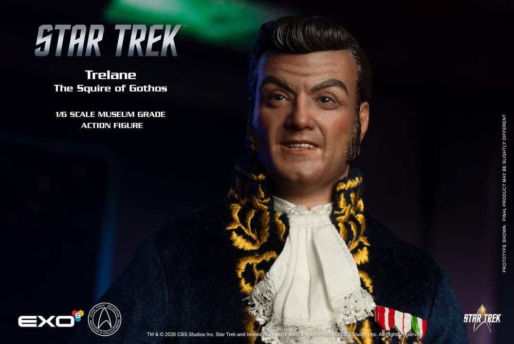EXO-6 Raumschiff Enterprise Trelane The Squire of Gothos 1/6 Actionfigur