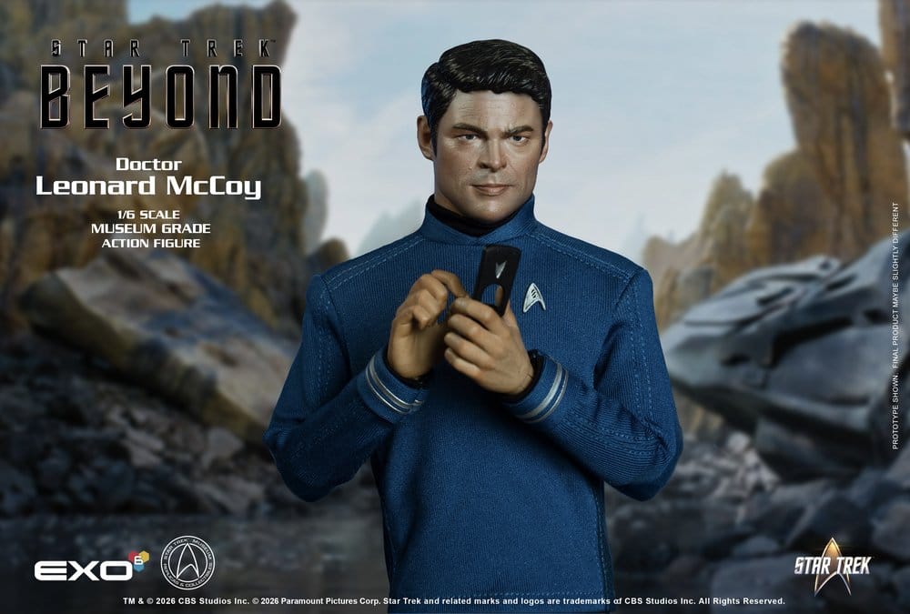 EXO-6 Star Trek Beyond Dr. ’Bones’ McCoy 1/6 Actionfigur