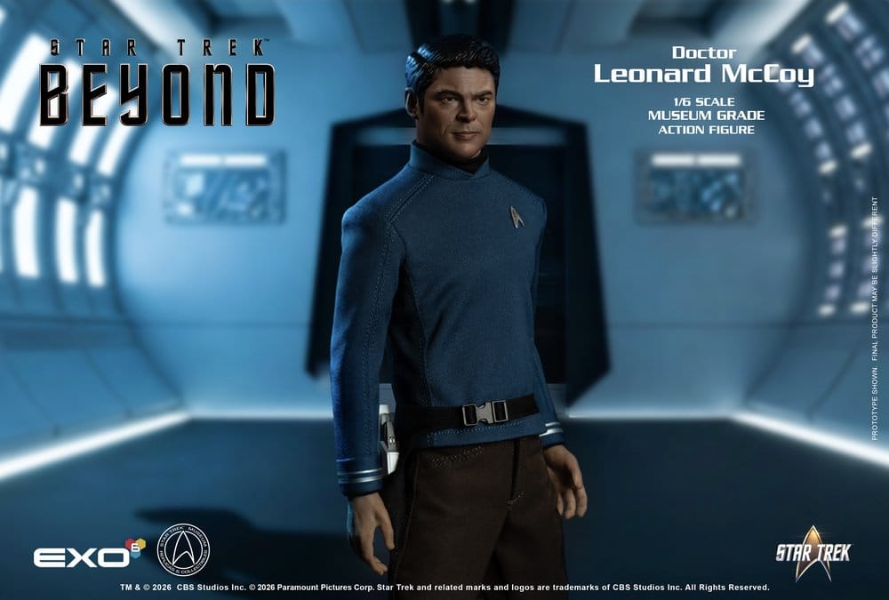 EXO-6 Star Trek Beyond Dr. ’Bones’ McCoy 1/6 Actionfigur