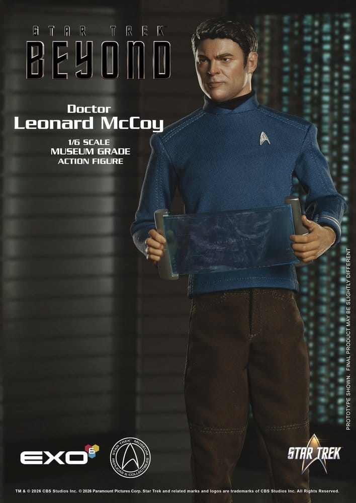 EXO-6 Star Trek Beyond Dr. ’Bones’ McCoy 1/6 Actionfigur