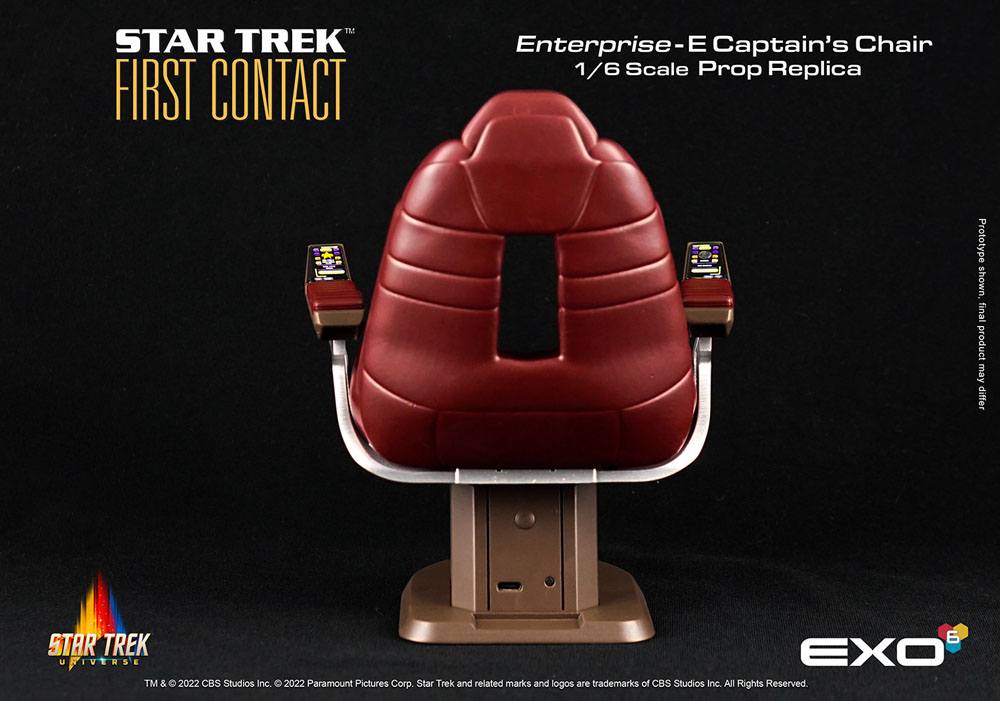 EXO-6 Star Trek Der erste Kontakt Enterprise-E Captain’s Chair 1/6 Replik