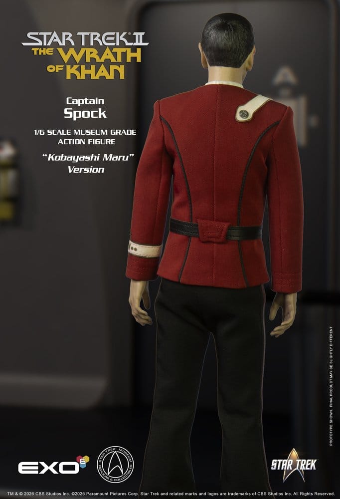 EXO-6 Star Trek Der Zorn des Khan Captain Spock Kobayashi Maru Version 1/6 Actionfigur