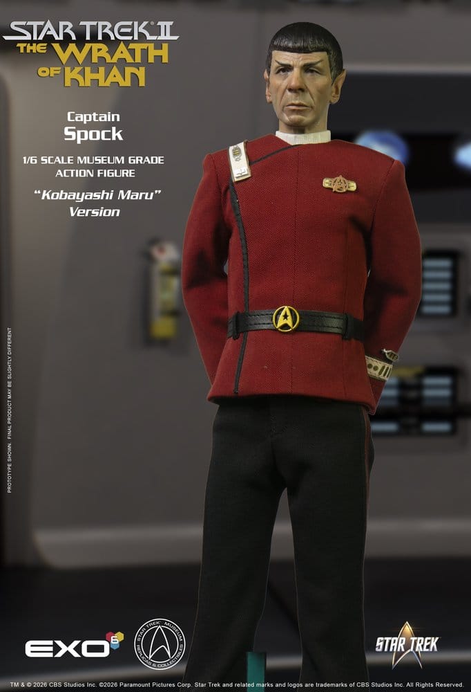 EXO-6 Star Trek Der Zorn des Khan Captain Spock Kobayashi Maru Version 1/6 Actionfigur