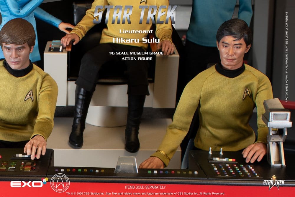 EXO-6 Star Trek Die Original-Serie Lt. Sulu 1/6 Actionfigur
