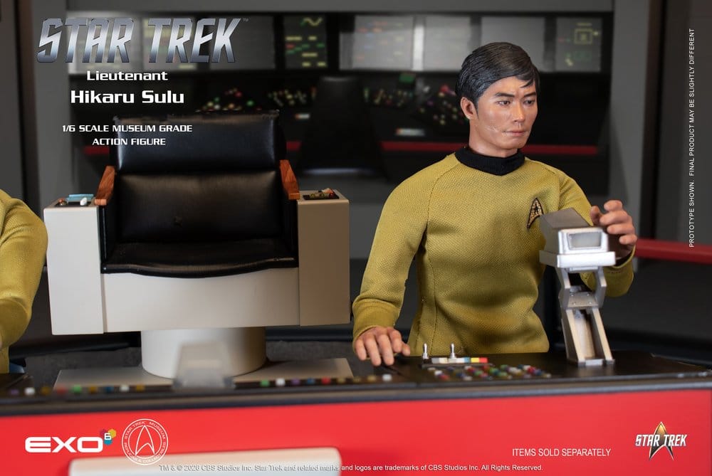 EXO-6 Star Trek Die Original-Serie Lt. Sulu 1/6 Actionfigur