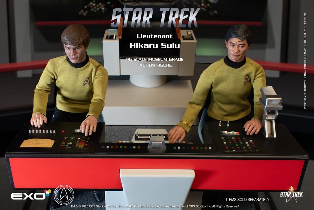 EXO-6 Star Trek Die Original-Serie Lt. Sulu 1/6 Actionfigur