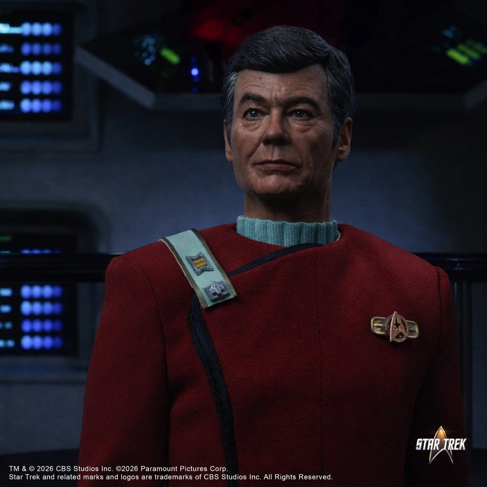 EXO-6 Star Trek II Der Zorn des Khan Dr. Leonard McCoy Kobayashi Maru Version 1/6 Actionfigur