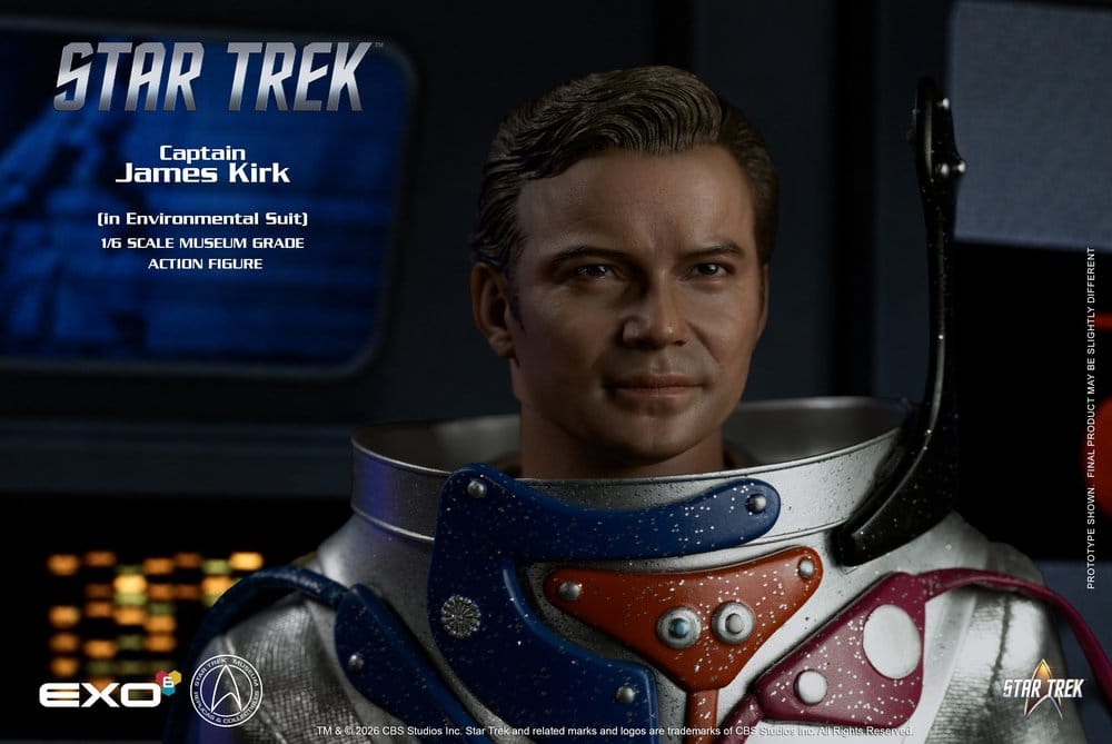 EXO-6 Star Trek Original-Serie James T. Kirk In Environmental Suit 1/6 Actionfigur