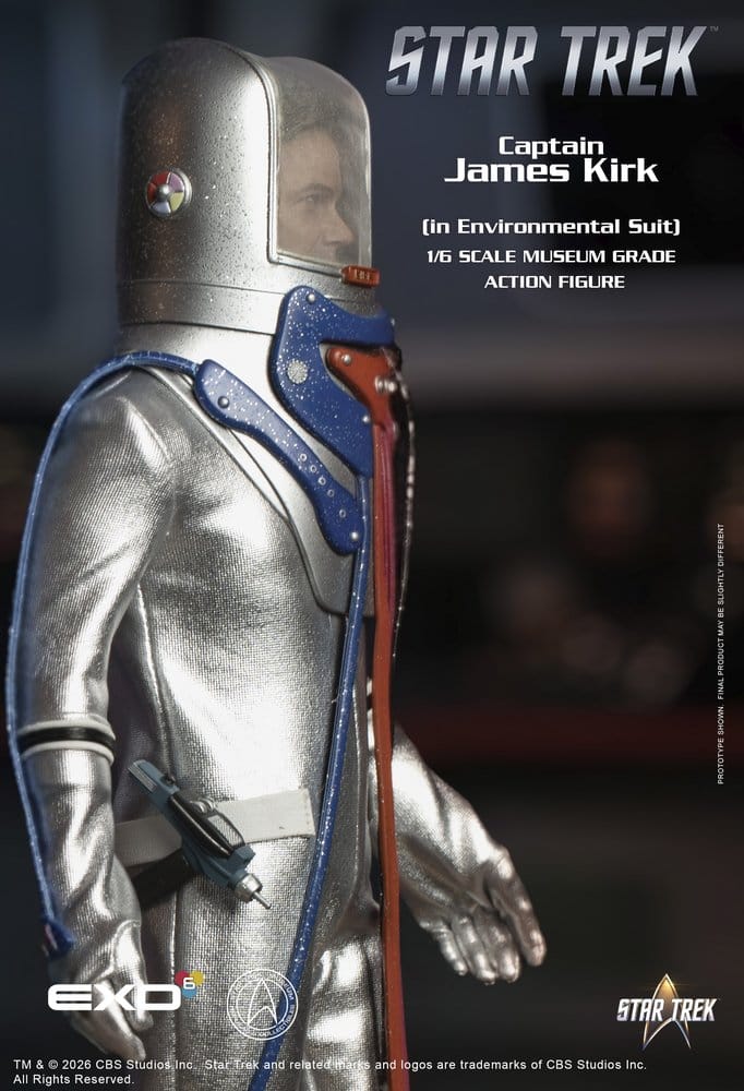 EXO-6 Star Trek Original-Serie James T. Kirk In Environmental Suit 1/6 Actionfigur