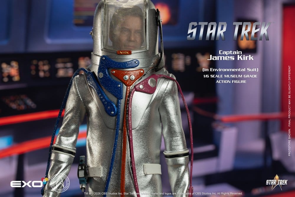 EXO-6 Star Trek Original-Serie James T. Kirk In Environmental Suit 1/6 Actionfigur