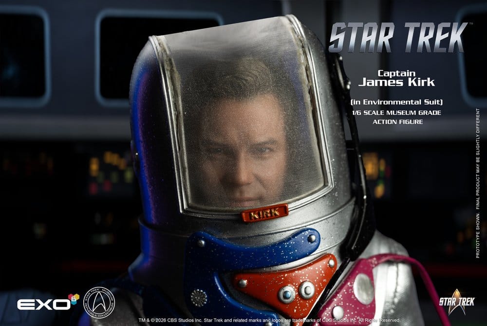 EXO-6 Star Trek Original-Serie James T. Kirk In Environmental Suit 1/6 Actionfigur