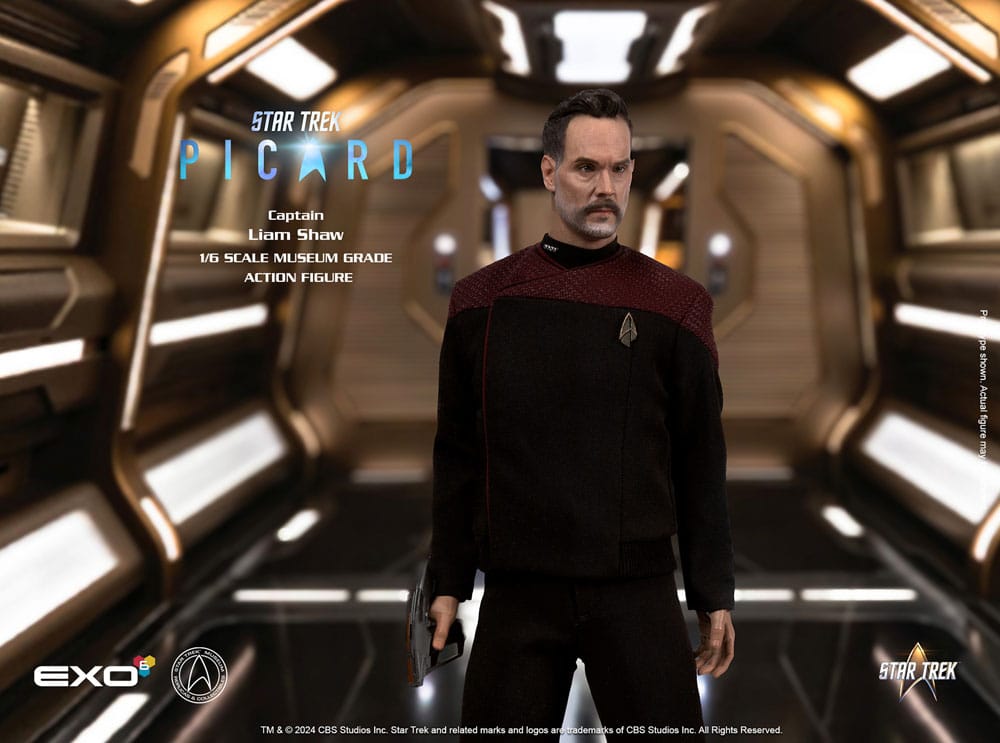 EXO-6 Star Trek Picard Captain Liam Shaw 1/6 Actionfigur
